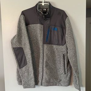 North Face Fleece Sweater Jacket